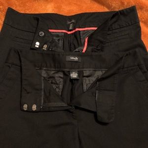 Black business casual pants